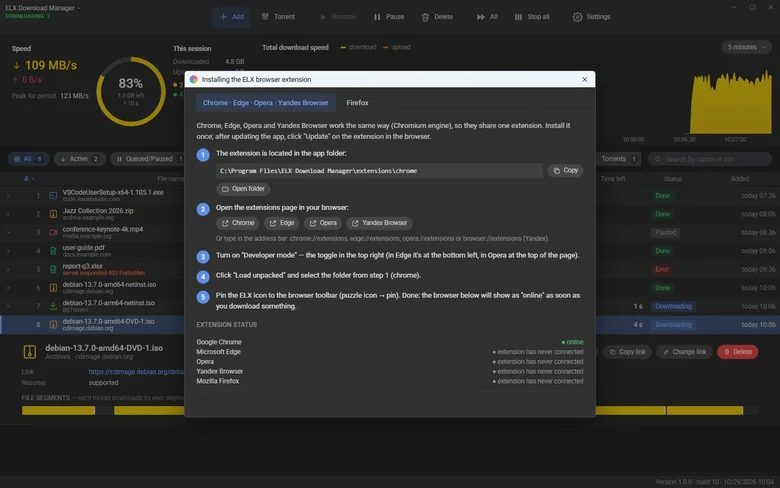 Step-by-step guide to installing the browser extension